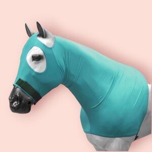 Showman Stretchy Lycra Pull on Slicker Hood Mini Pony Foal